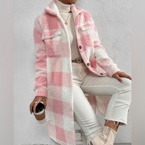 Plaid Soft Coat (Note:Image reference only / may not represent the actual item.)